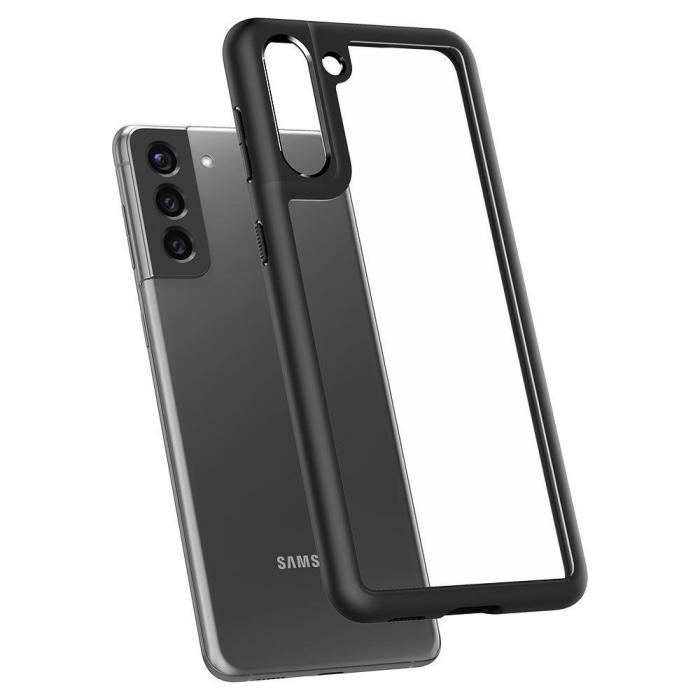 Bild 4, Samsung Galaxy S21 Plus - Spigen Ultra Hybrid Skal - Matt Svart