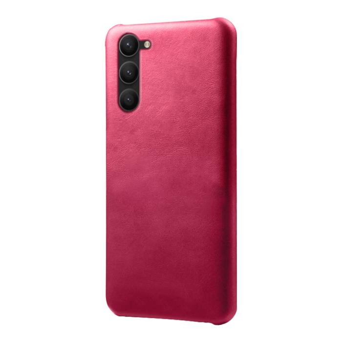 Bild 1, KSQ Samsung Galaxy S23 Plus Skal Läderbelagt Rosa