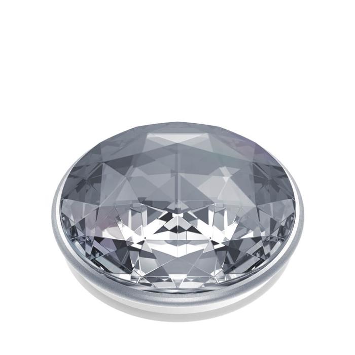 Bild 4, PopSockets Avtagbart Grip med Ställfunktion Premium Disco Crystal Silver