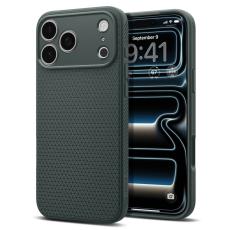 Spigen iPhone 18 Pro / 17 Pro Skal Liquid Air Gr&ouml;n