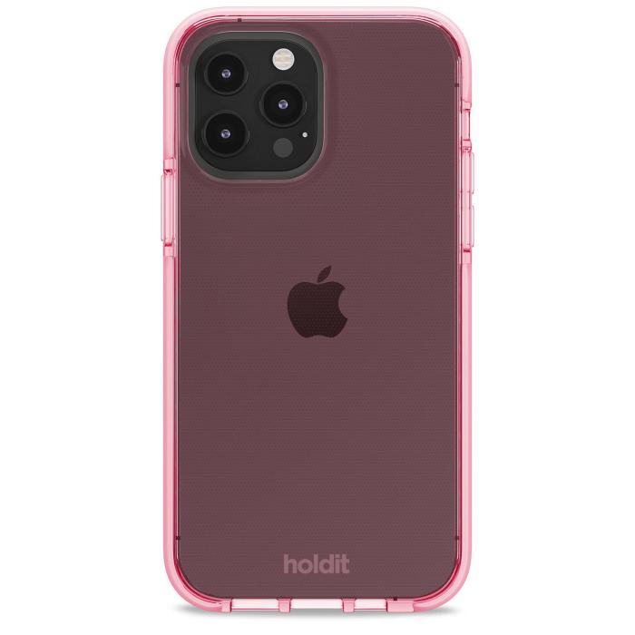 Bild 2, holdit iPhone 13 Pro Skal Seethru Bright Pink