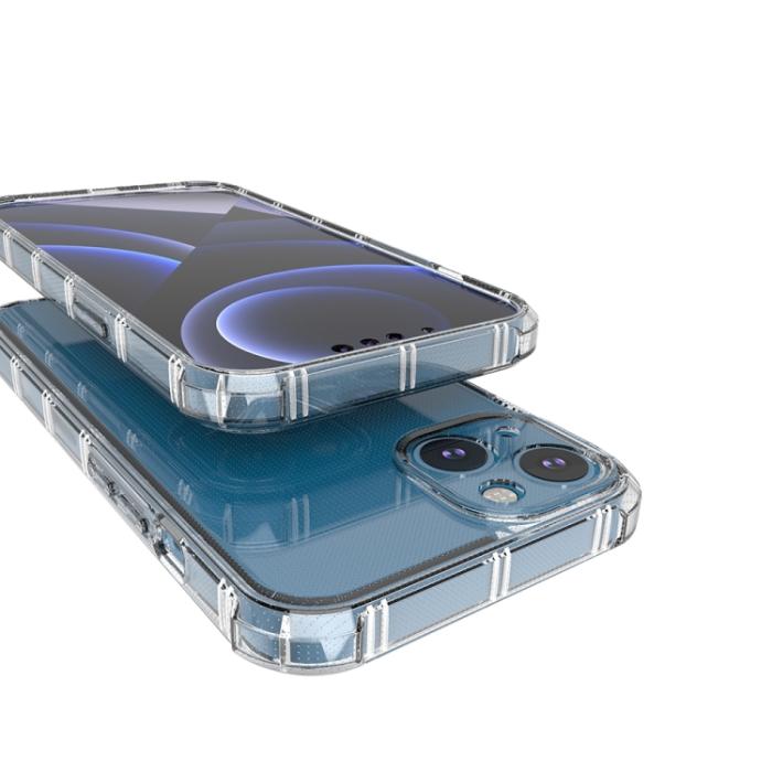 Bild 5, iPhone 14 Skal Anti Fall TPU Transparent