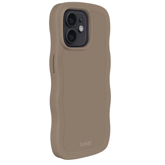 Bild 2, holdit iPhone 12/12 Pro Skal Wavy Mocha Brown