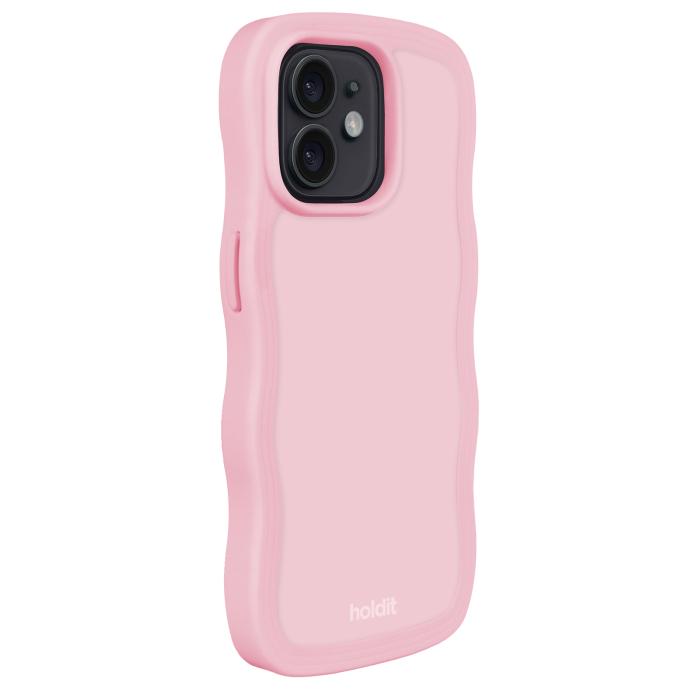 Bild 2, holdit iPhone 12/12 Pro Skal Wavy Pink
