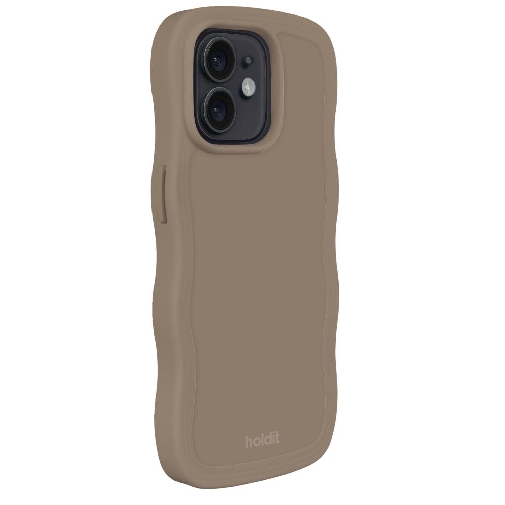 holdit iPhone 12/12 Pro Skal Wavy Mocha Brown