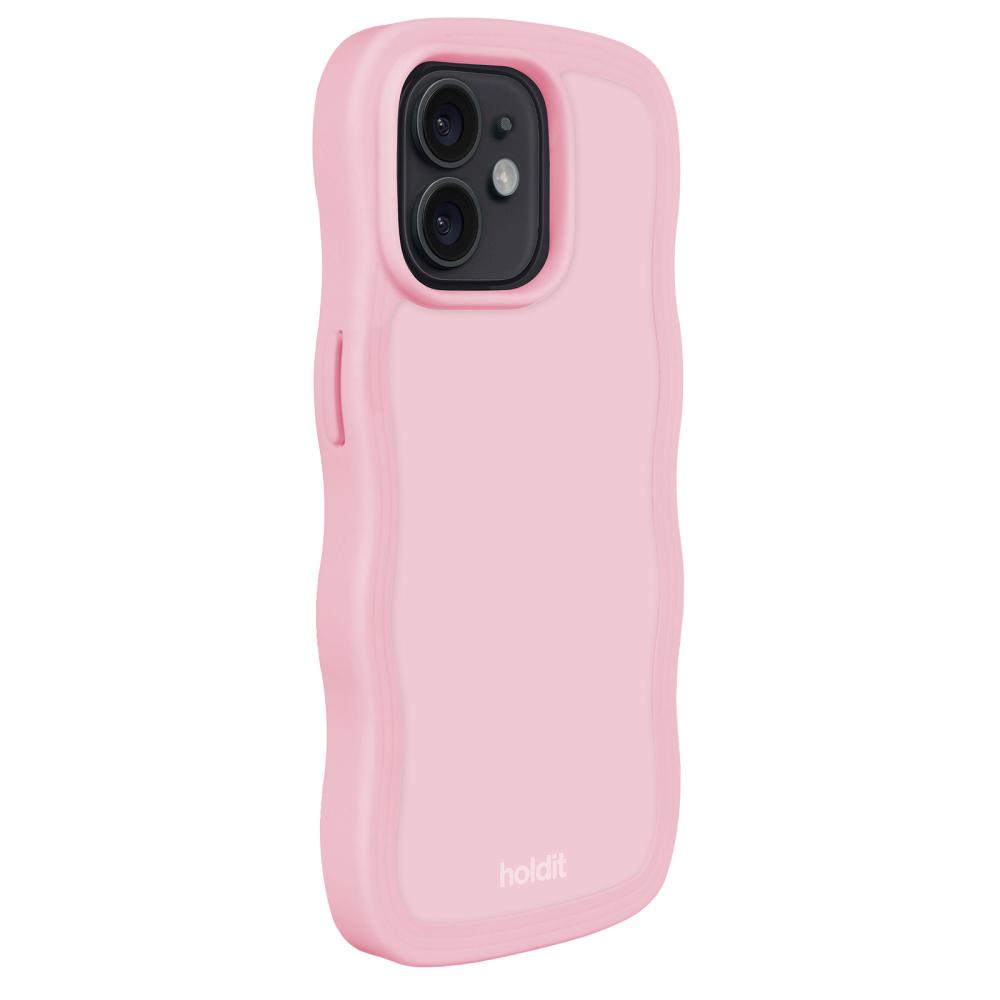 holdit iPhone 12/12 Pro Skal Wavy Pink