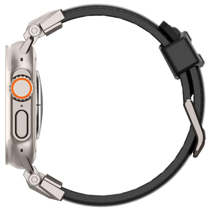 Bild 6, Spigen Armband Apple Watch 42/44/45/49 mm DuraPro Armor Svart