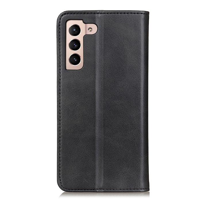 Bild 3, Samsung Galaxy S22 Plus Fodral Flip Split Läder Svart