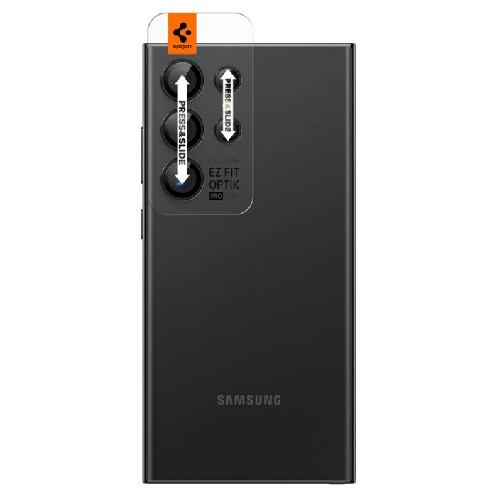 Bild 2, Spigen Galaxy S24 Ultra 2-PACK Optik.tR 