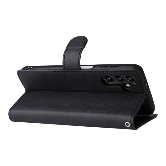 Bild 4, Samsung Galaxy A04s / A13 5G 2in1 Magnet/Plånboksfodral Svart