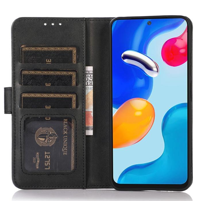 Bild 2, Samsung Galaxy A25 5G Fodral Läder Svart