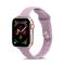 Silikon Armband Apple Watch 41/40/38 mm - Lila