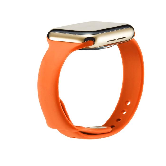 Bild 3, Silikon Armband Apple Watch 41/40/38 mm - Orange