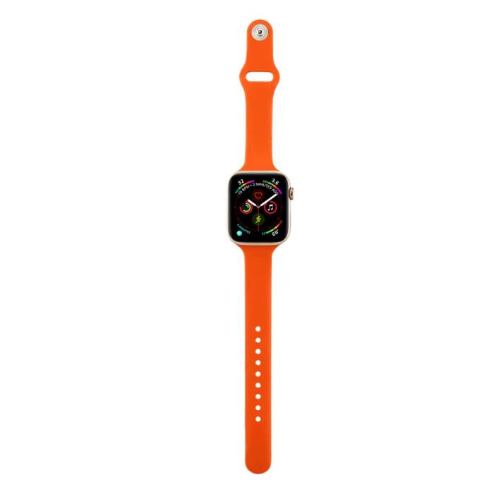 Bild 4, Silikon Armband Apple Watch 41/40/38 mm - Orange