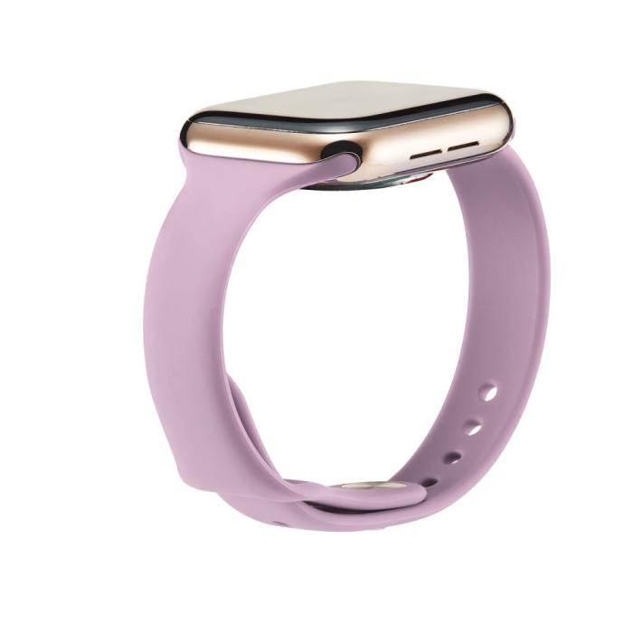 Bild 3, Silikon Armband Apple Watch 41/40/38 mm - Lila
