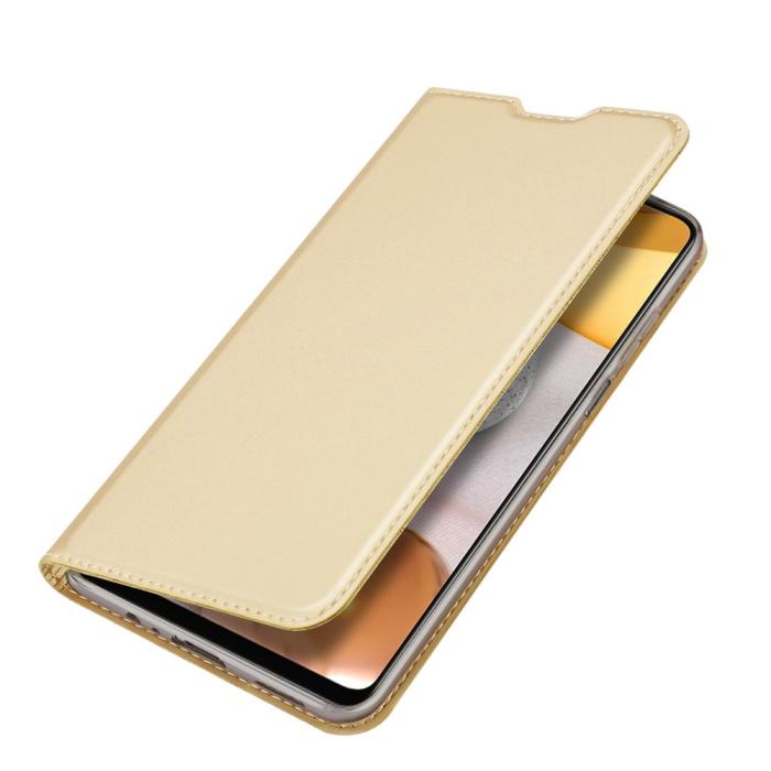 Bild 4, Samsung Galaxy A12 - DUX DUCIS Skin Pro Fodral - Guld