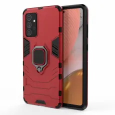 Samsung Galaxy A72 - Hybrid Ring Skal - R&ouml;d