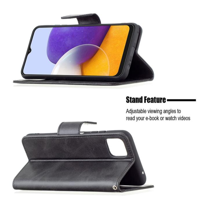 Bild 4, Samsung Galaxy A22 5G - Solid Shark Fodral - Svart