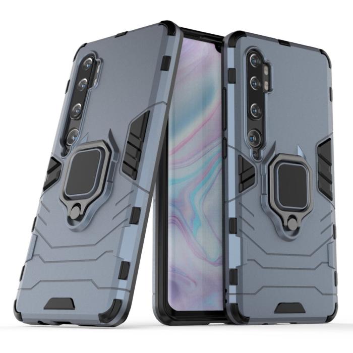 Bild 1, Xiaomi Mi Note 10 / Note 10 Pro - Ring Skal - Blå