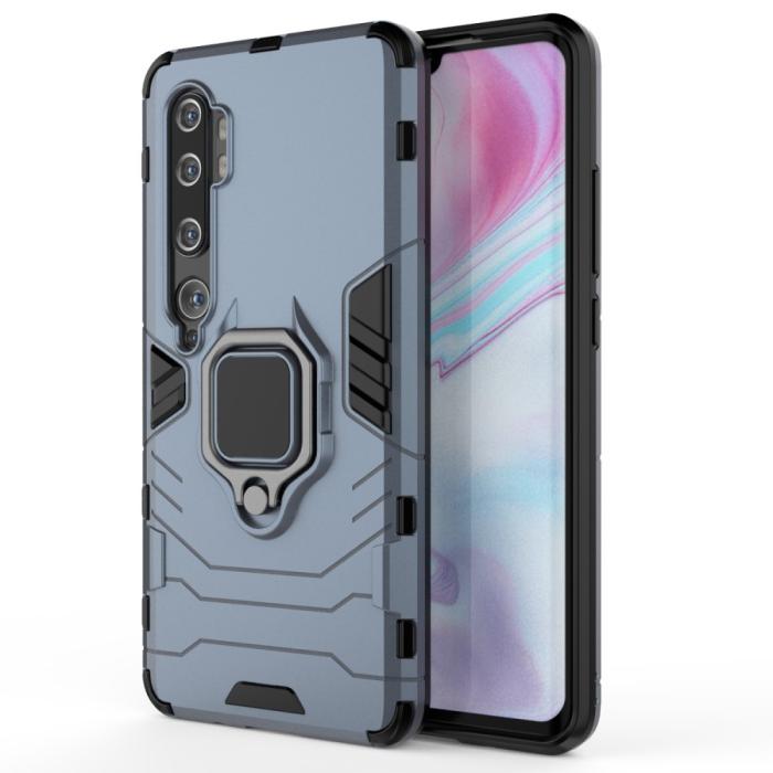 Bild 2, Xiaomi Mi Note 10 / Note 10 Pro - Ring Skal - Blå