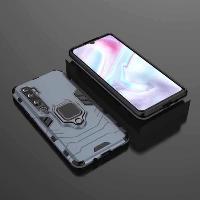 Bild 5, Xiaomi Mi Note 10 / Note 10 Pro - Ring Skal - Blå