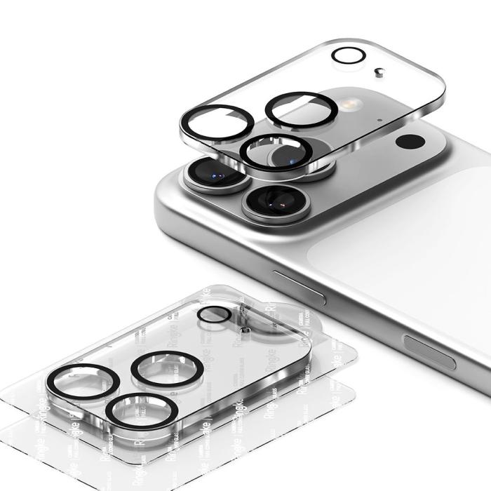 Bild 3, Ringke iPhone 17 Pro 2-PACK Linsskydd Svart