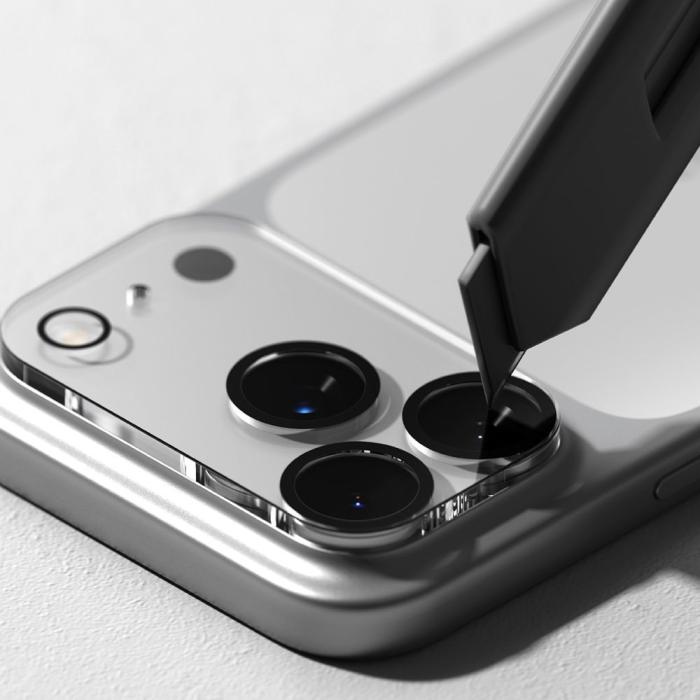 Bild 5, Ringke iPhone 17 Pro 2-PACK Linsskydd Svart