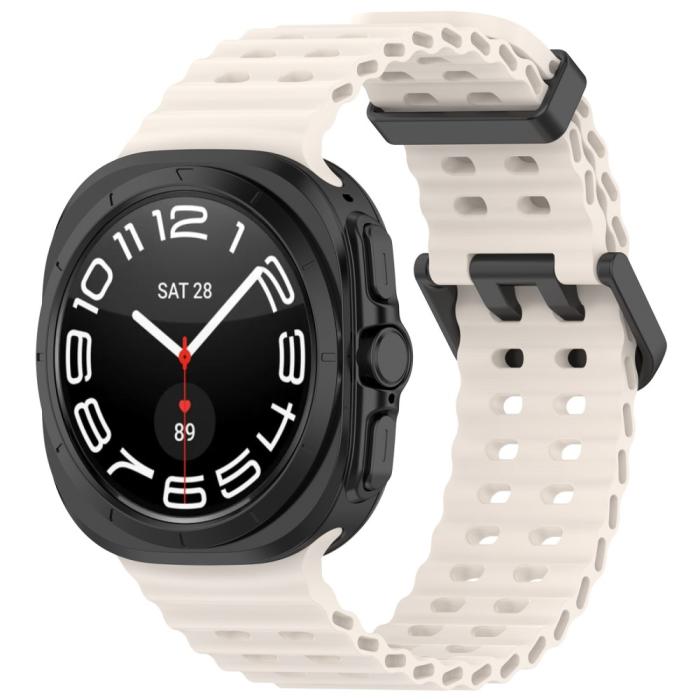 Bild 4, Galaxy Watch Ultra (2025) / 47 mm Armband Wave Design