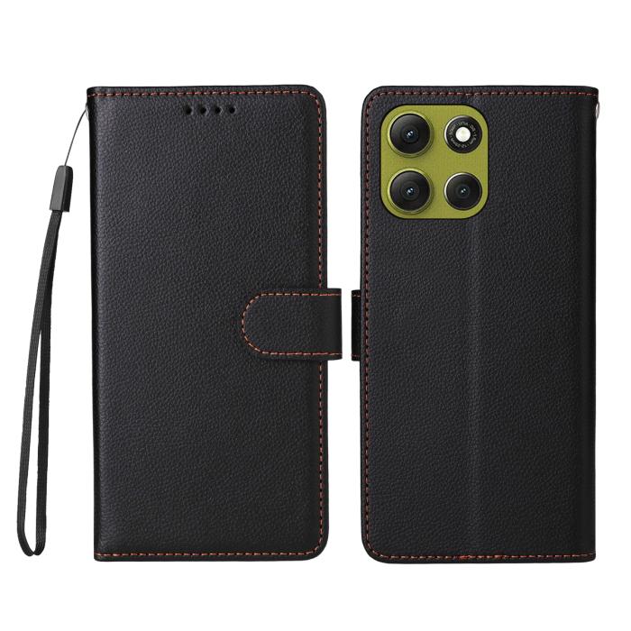 Bild 1, Motorola Moto G86 Power / G86 5G Fodral Läder Svart
