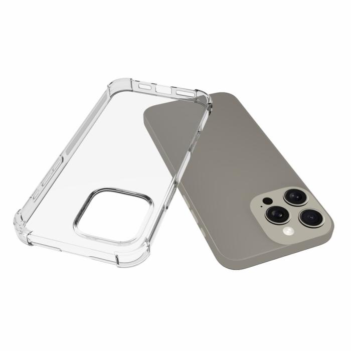 Bild 3, iPhone 16 Pro Max Skal Shockproof TPU Transparent