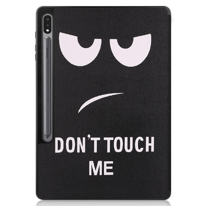 Bild 2, Samsung Galaxy Tab S7 Plus / Tab S8 Plus Fodral Tri-Fold Pennhållare