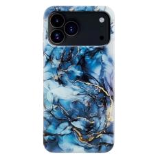 iPhone 17 Pro Skal TPU Marmor Gr&aring;