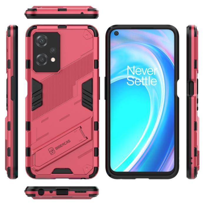 Bild 2, OnePlus Nord CE 2 Lite 5G Skal Hybrid Armor Kickstand Rosa