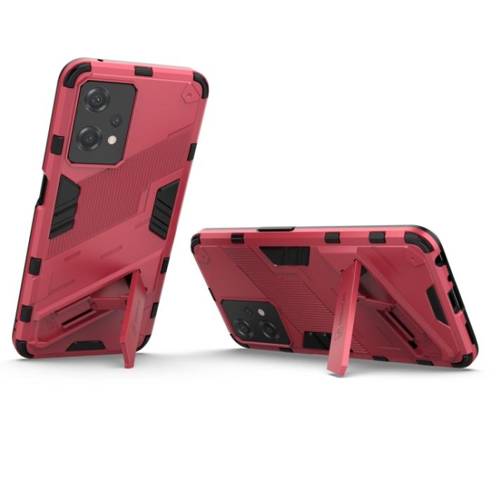 Bild 3, OnePlus Nord CE 2 Lite 5G Skal Hybrid Armor Kickstand Rosa