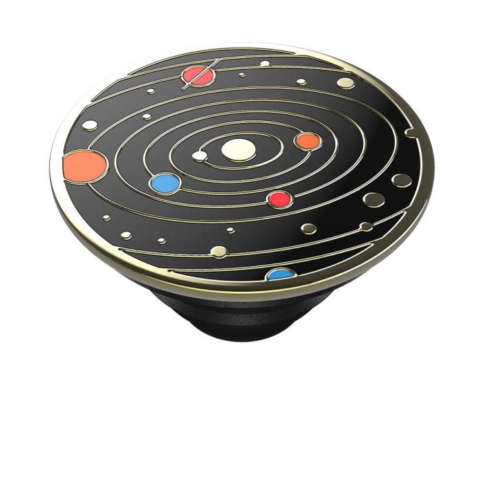 Bild 8, PopSockets Avtagbart Grip med Ställfunktion Premium Enamel Solar flare