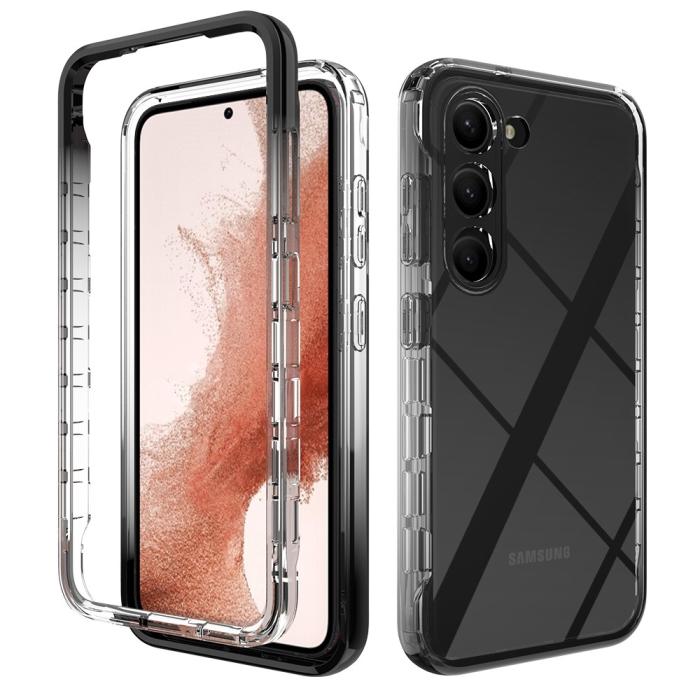 Bild 1, Samsung Galaxy S23 Skal Shockproof Hybrid Tonad Svart