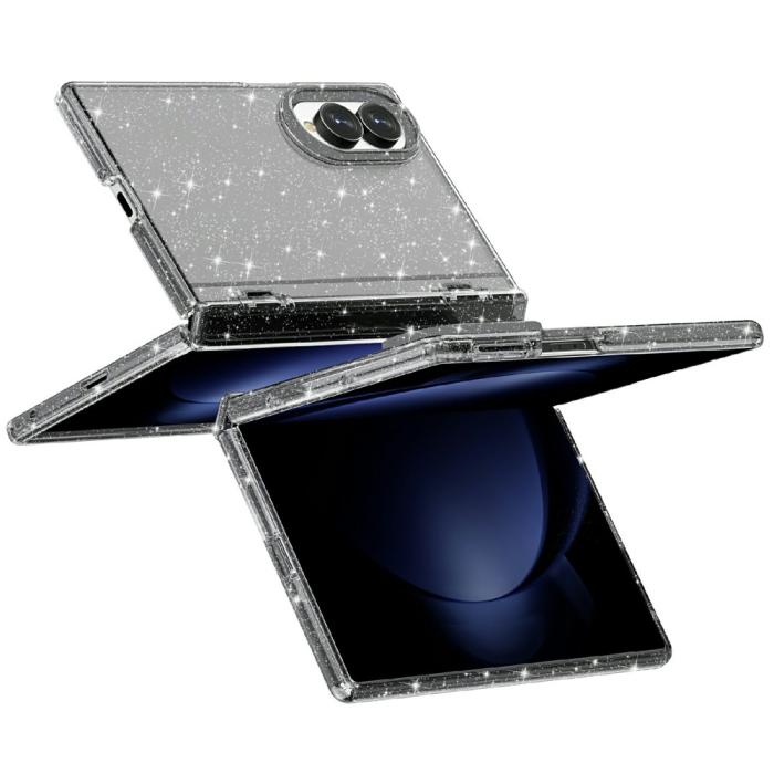 Bild 3, Samsung Galaxy Z Fold 8 Skal Glitter TPU Svart