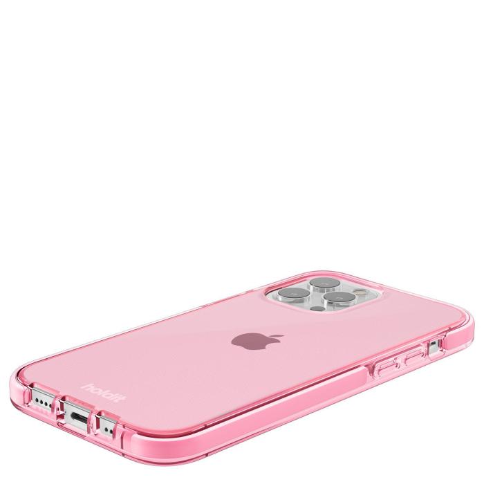 Bild 4, holdit iPhone 13 Pro Skal Seethru Bright Pink