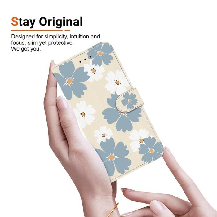 Bild 5, Honor 400 Smart Fodral Läder Blue Daisy
