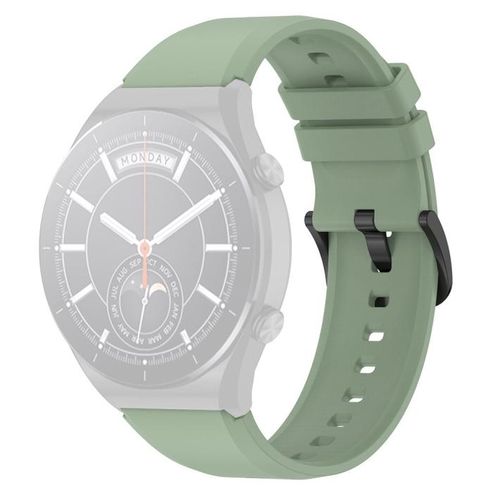Bild 1, Silikon Armband Smartwatch (22 mm) Ljus Grön