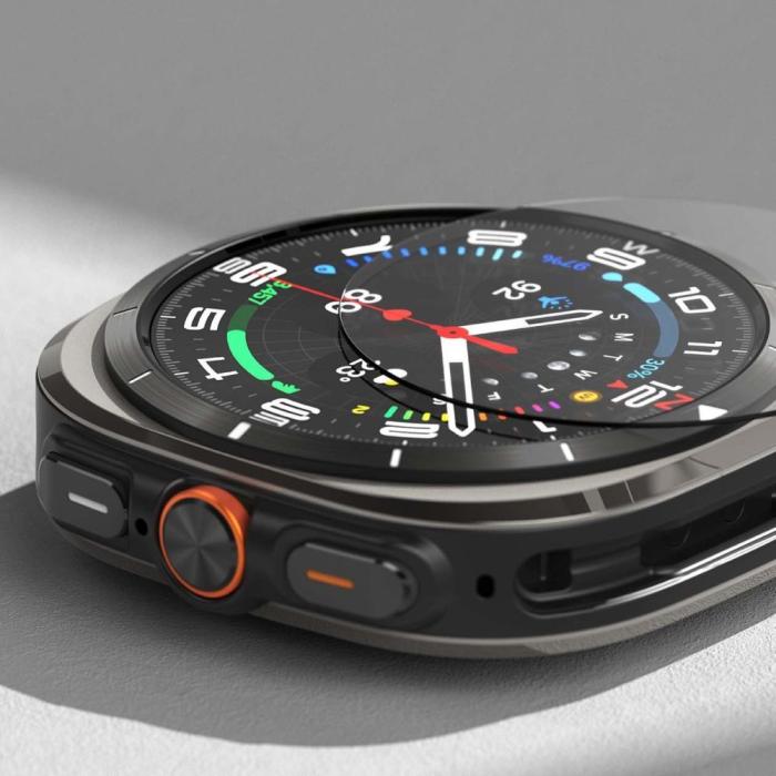 Bild 3, Ringke Galaxy Watch Ultra (2025) / 47 mm 4-PACK Skärmskydd
