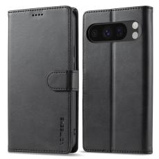 LC.IMEEKE Google Pixel 10 Pro XL Fodral L&auml;der Svart