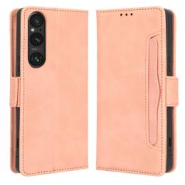 Sony Xperia 1 V Fodral Med Avtagbart Kortfodral Rosa