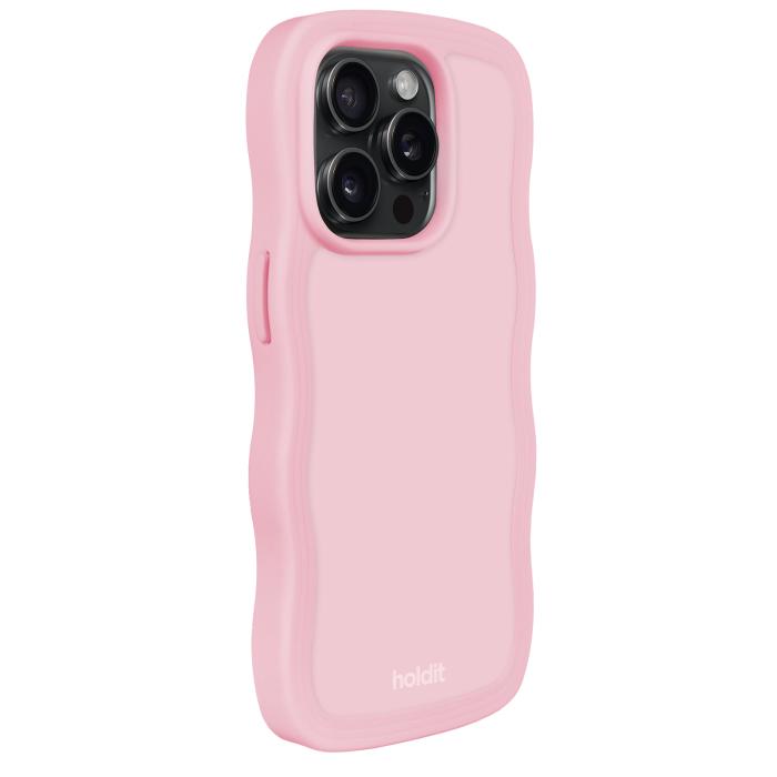 Bild 2, holdit iPhone 14 Pro Max Skal Wavy Pink