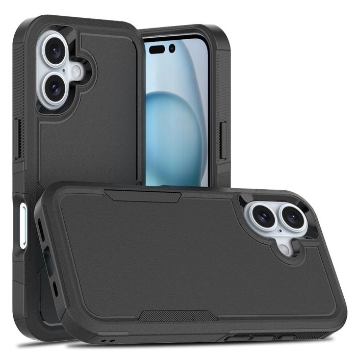 Bild 1, iPhone 16 Skal Extreme Shockproof Hybrid Svart
