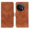 KHAZNEH OnePlus 11 5G Fodral Retro Läder Brun
