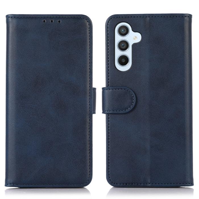 Bild 1, Samsung Galaxy A25 5G Fodral Läder Blå