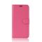 Samsung Galaxy S10 - Litchi Plånboksfodral - Rosa