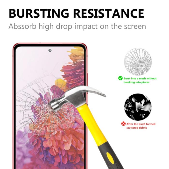 Bild 2, Samsung Galaxy S20 FE - Heltäckande Premium Skärmskydd