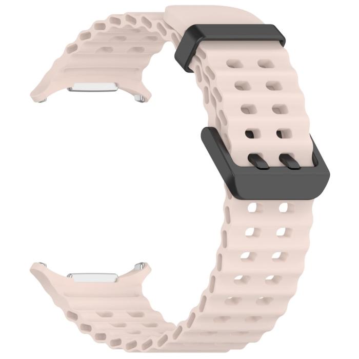 Bild 2, Galaxy Watch Ultra (2025) / 47 mm Armband Wave Design Rosa
